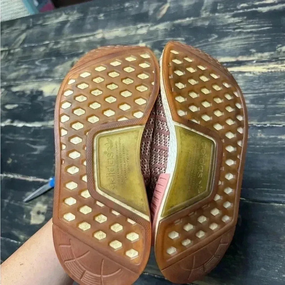 ADIDAS WOMENS NMD_R1 STLT Primeknit 'Ash Pink' - Picture 3 of 7